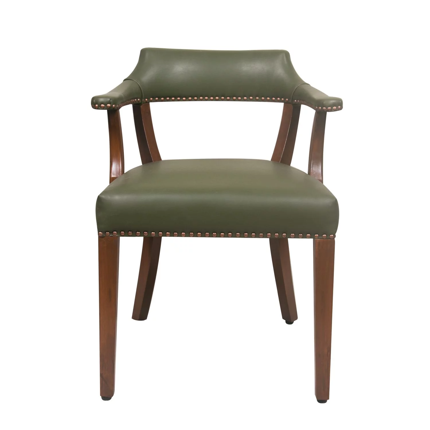 Arm Chair Teak Finish 3 Arm Chair in Teak Finish