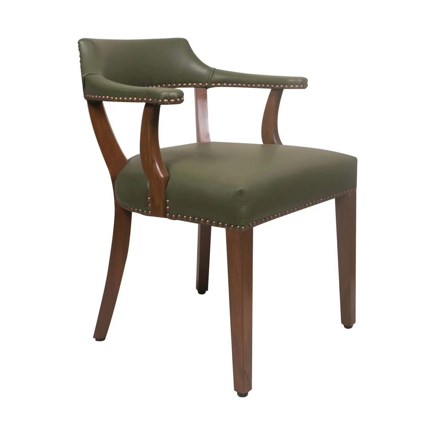 Arm Chair Teak Finish 4 Arm Chair in Teak Finish1