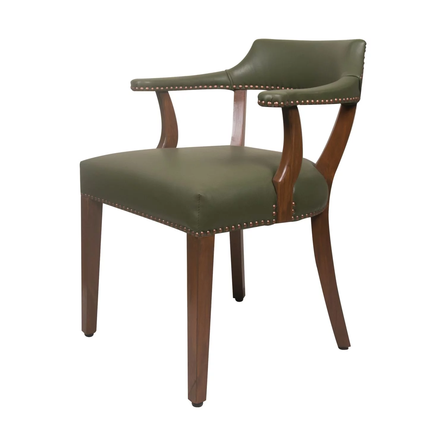 Arm Chair Teak Finish 5 Arm Chair in Teak Finish2