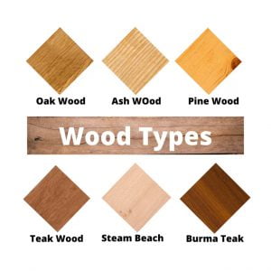 Choose your Wood Type Customize